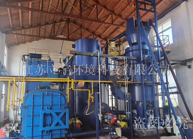 Treatment of waste containing platinum, rhodium, gold and palladium